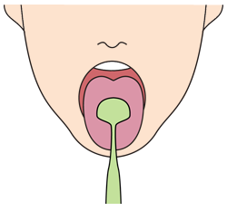 舌ブラシ