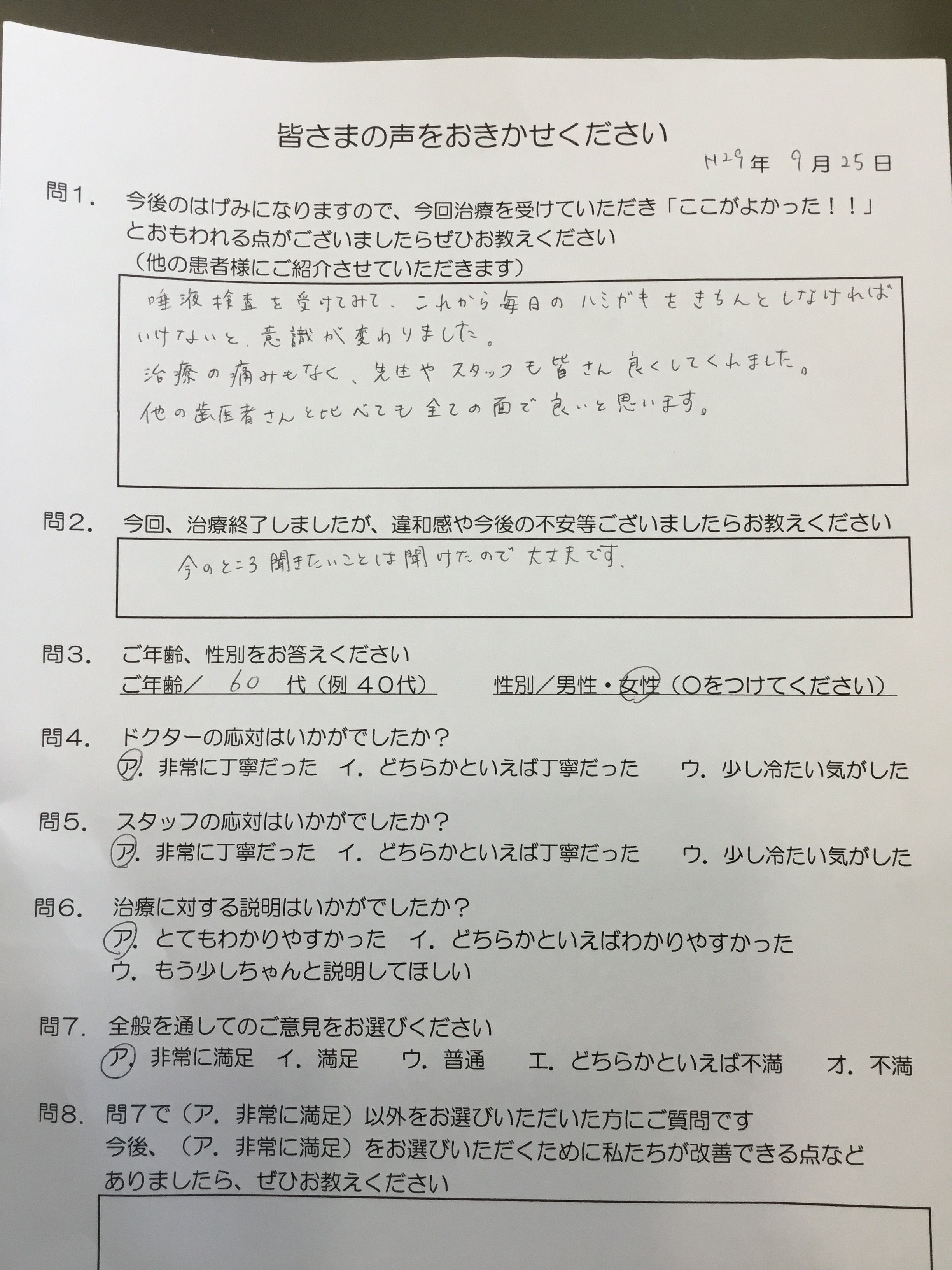 唾液検査