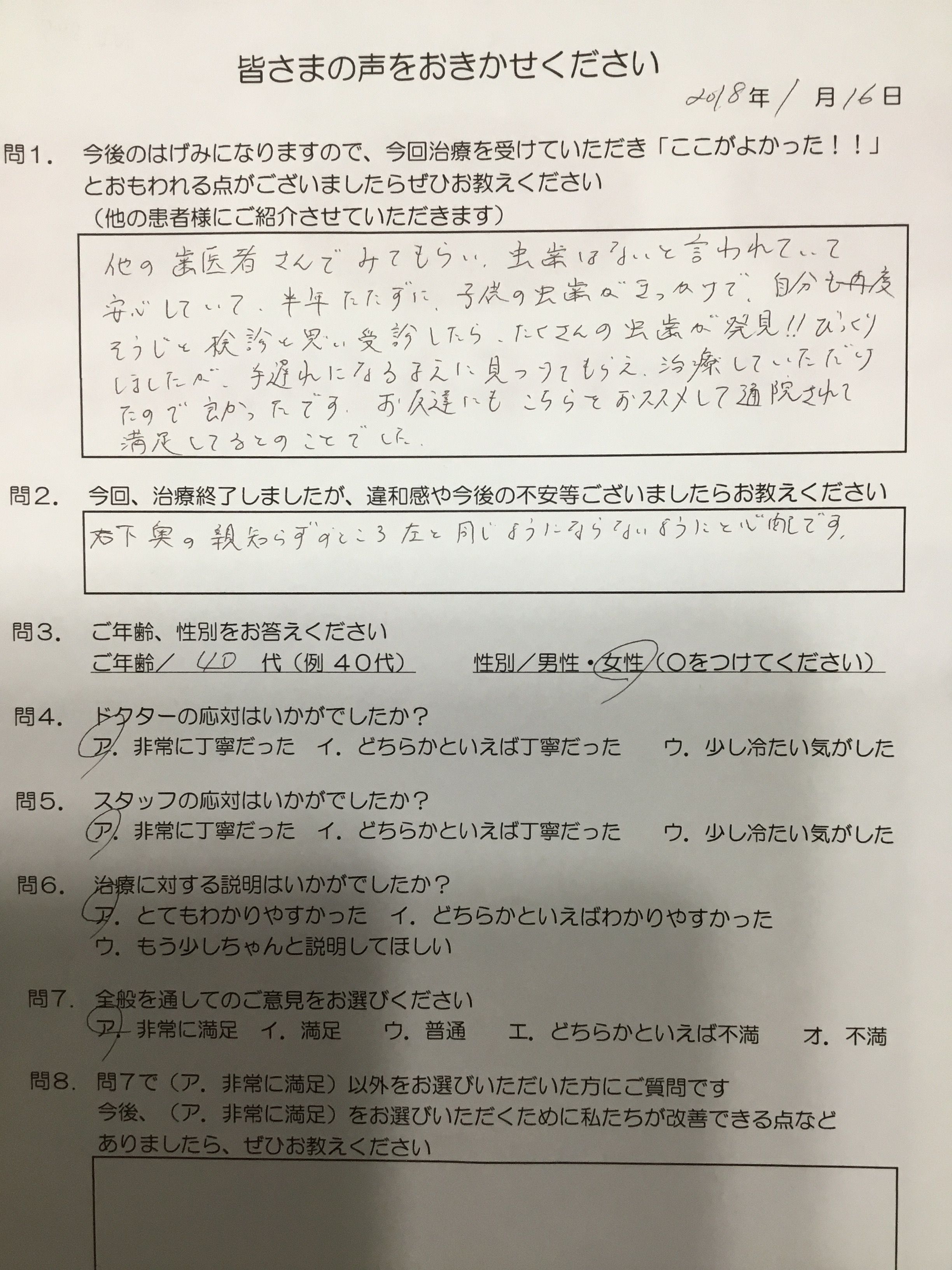 口コミ、名張市、伊賀市、宇陀市、歯医者