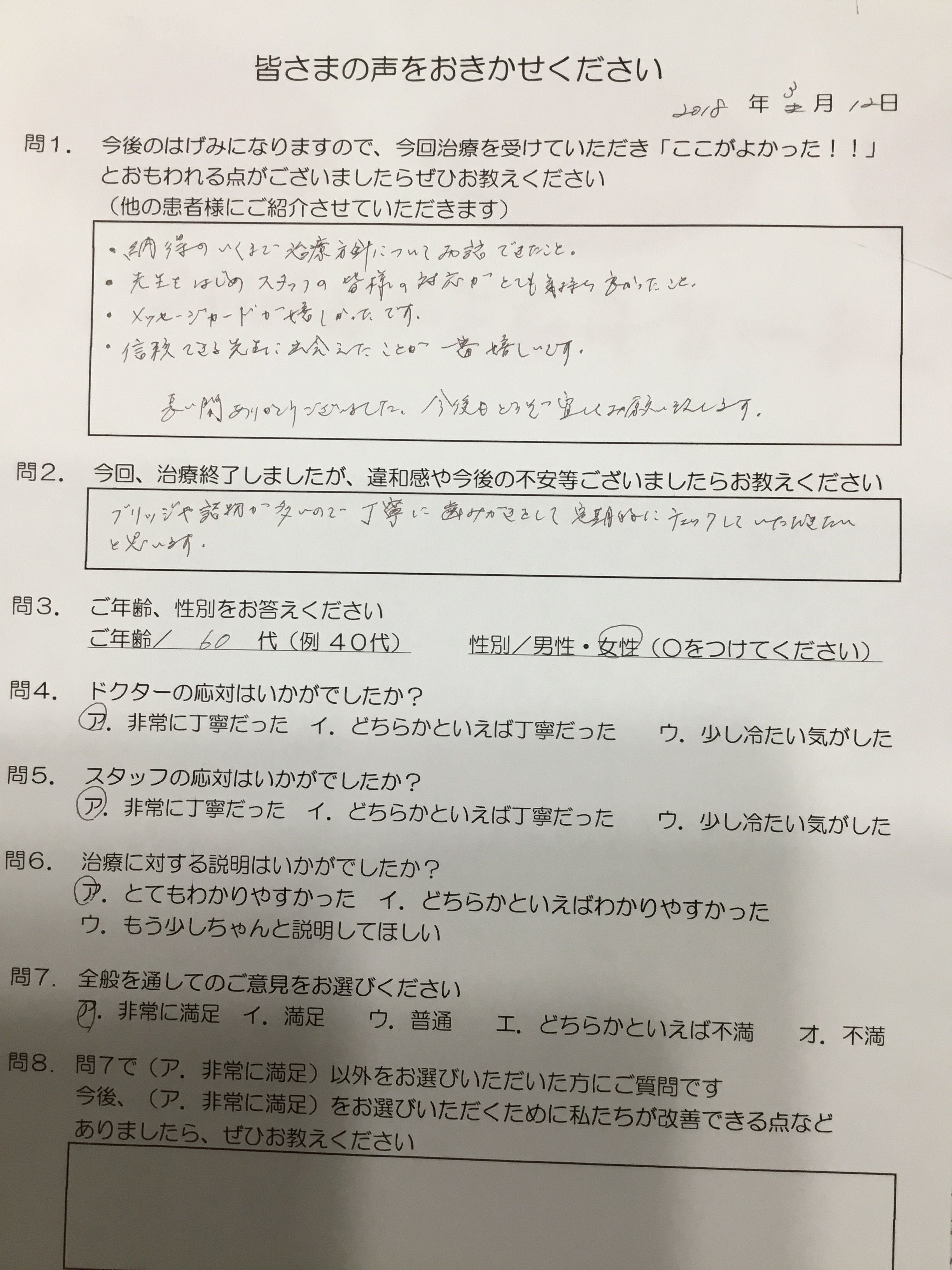 宇陀市在住、歯医者、口コミ